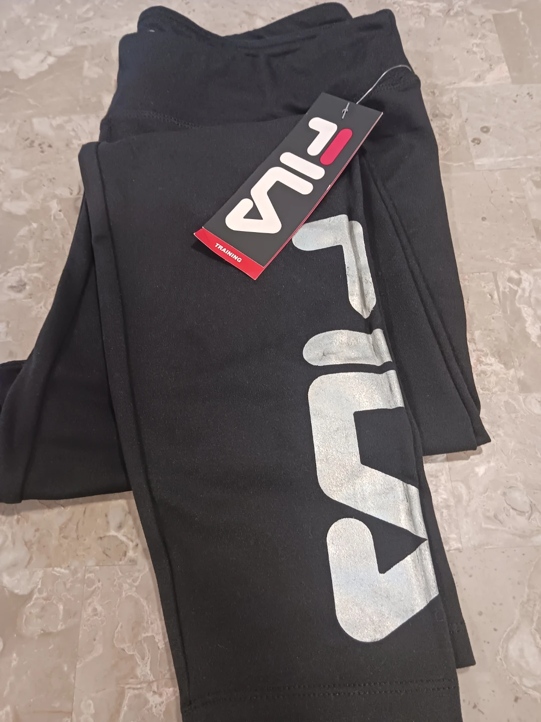 Fila Black Training Leggings Size L