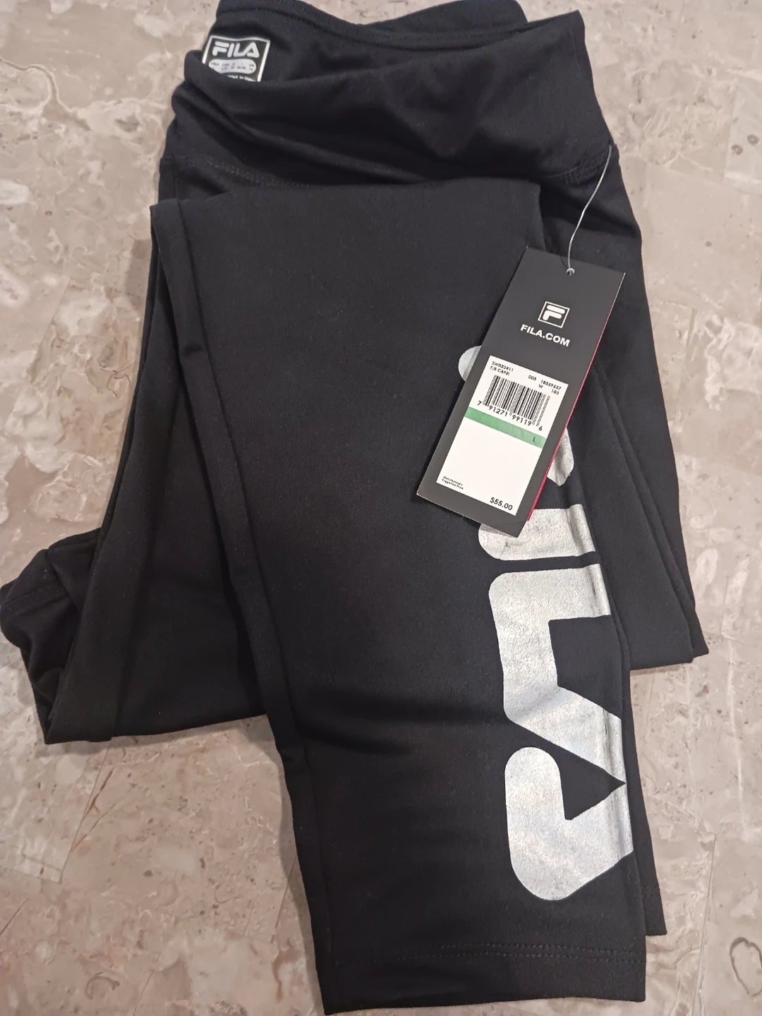 Fila Black Training Leggings Size L - photo 2