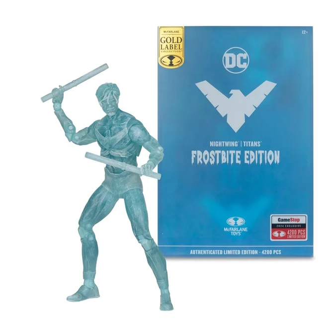 McFarlane Toys DC Comics Nightwing Titans Frostbite Edition 7" - photo 4