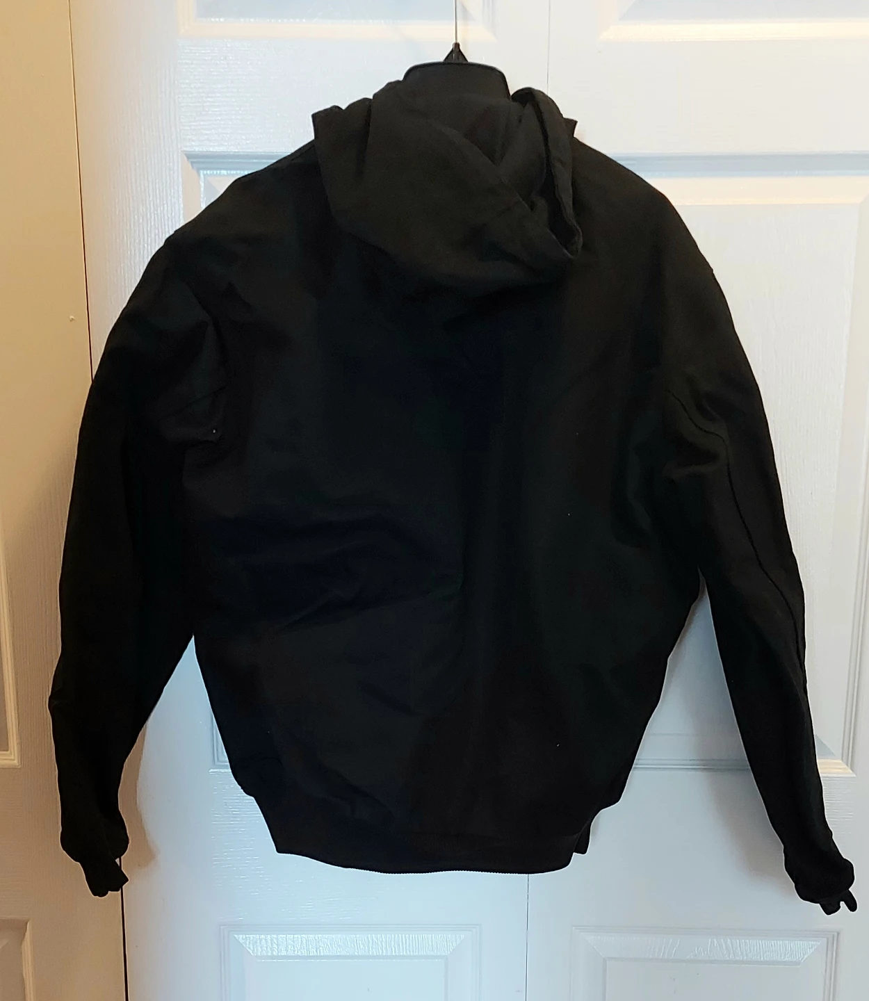NWOT 🆕 Carhartt Loose Fit Black Full Zip Hooded Jacket - photo 2