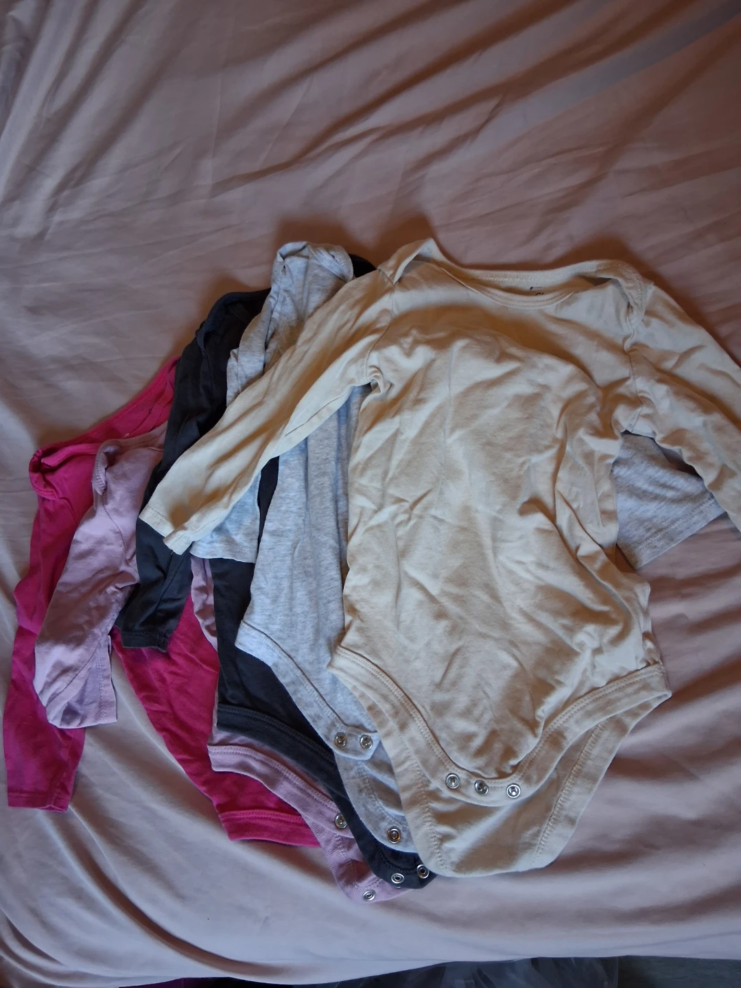 George baby Long Sleeve Bodysuits - 5 Pack