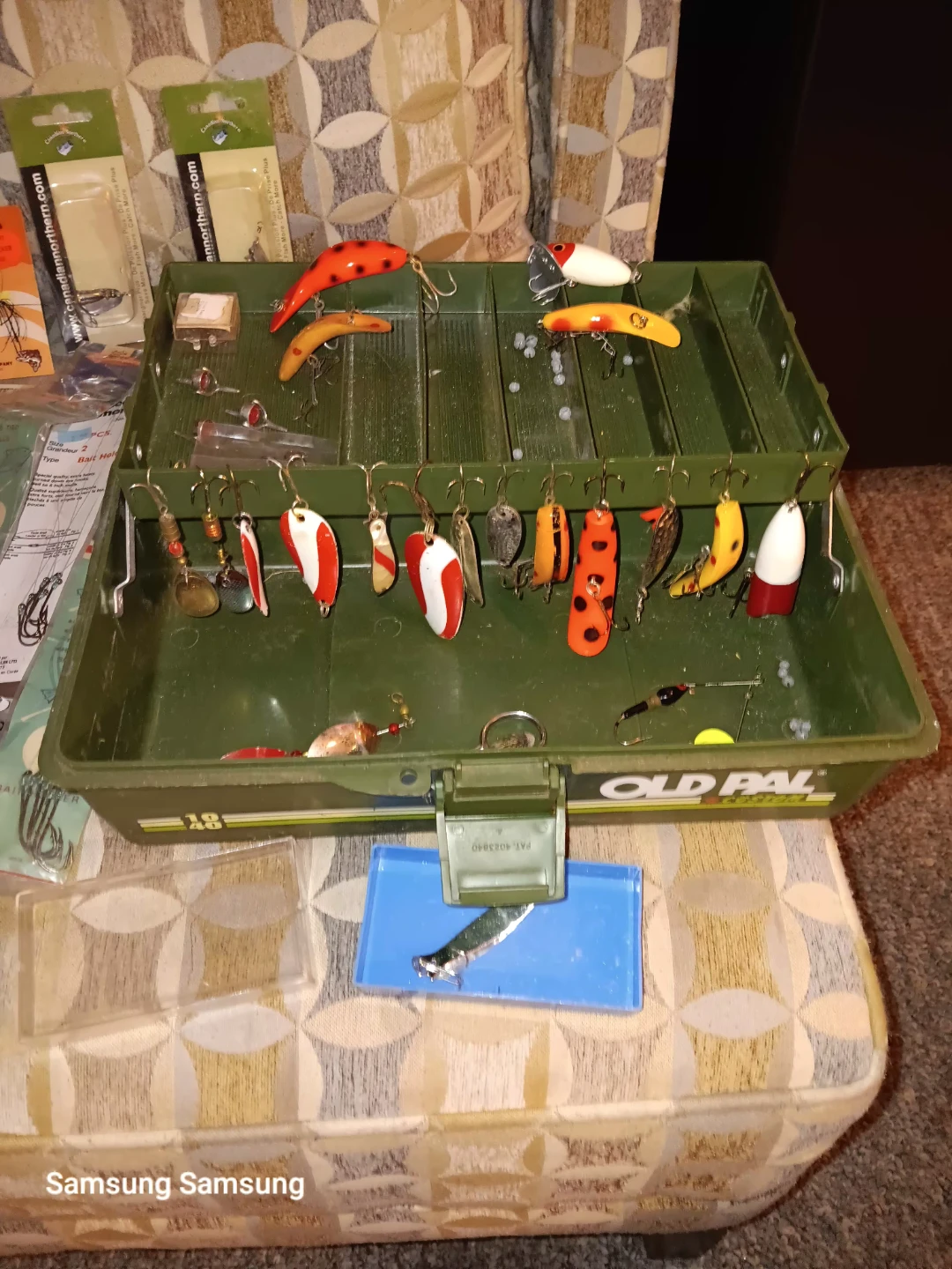 50 plus Fishing Lures and Tackle Box - photo 2