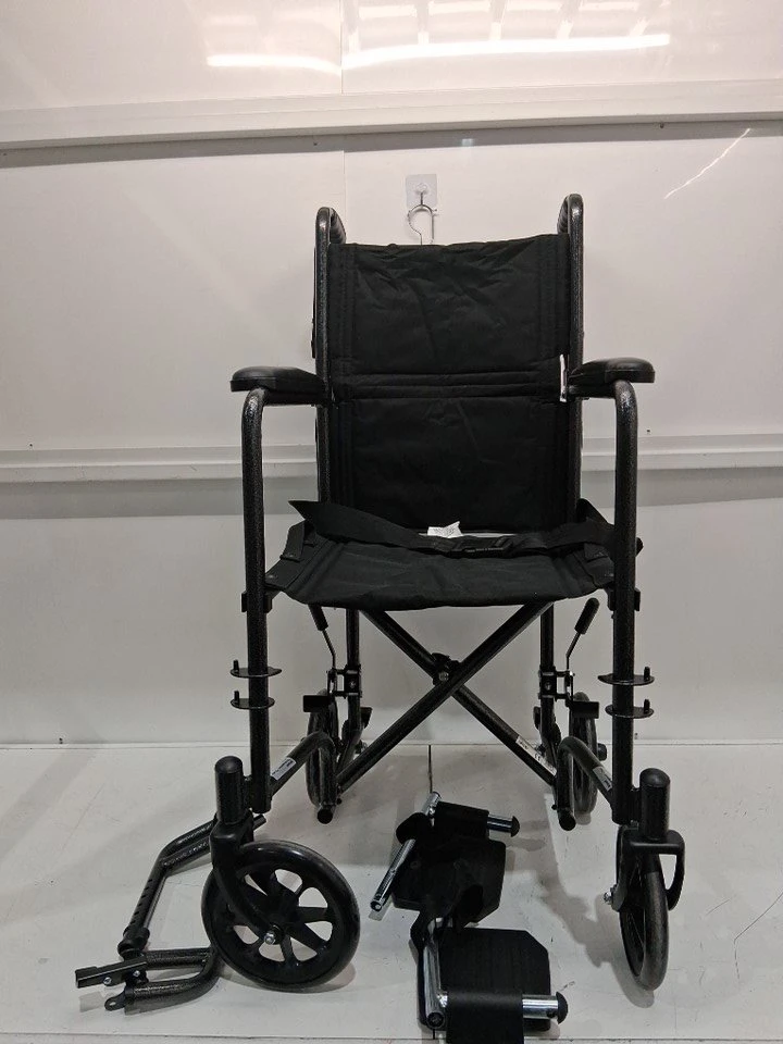 Drive Medical Steel Transport Chair- Wheelchair