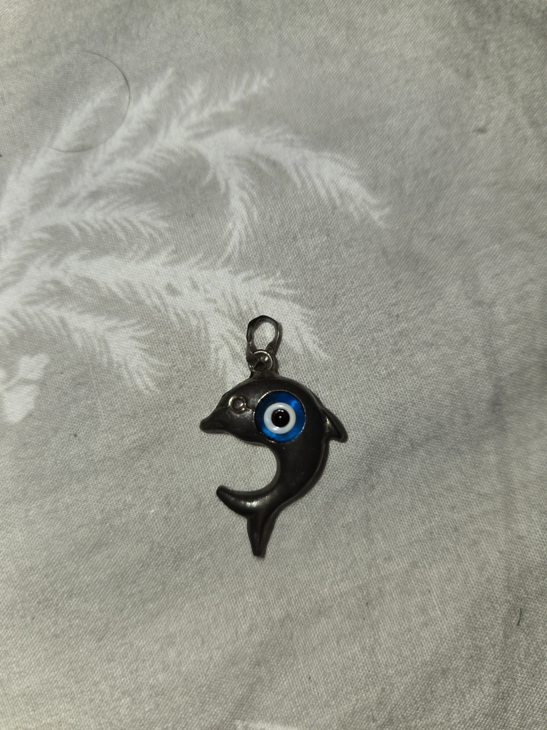 Dolphin evil eye charm 925 silver ⚽️