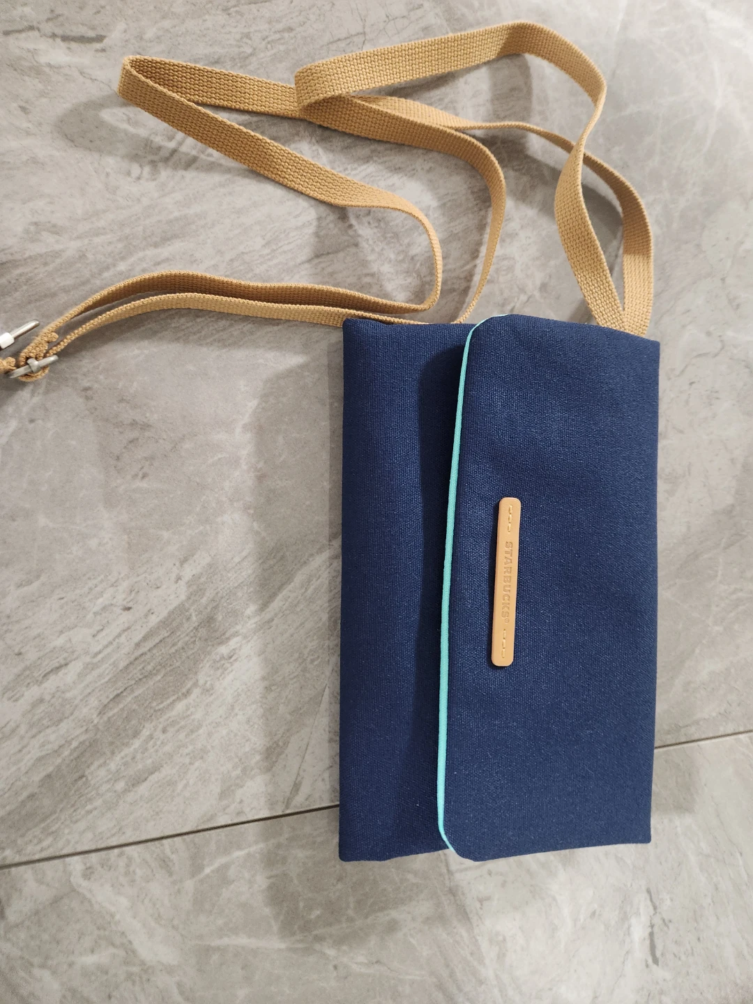 Starbucks Navy Blue Crossbody Bag - photo 3