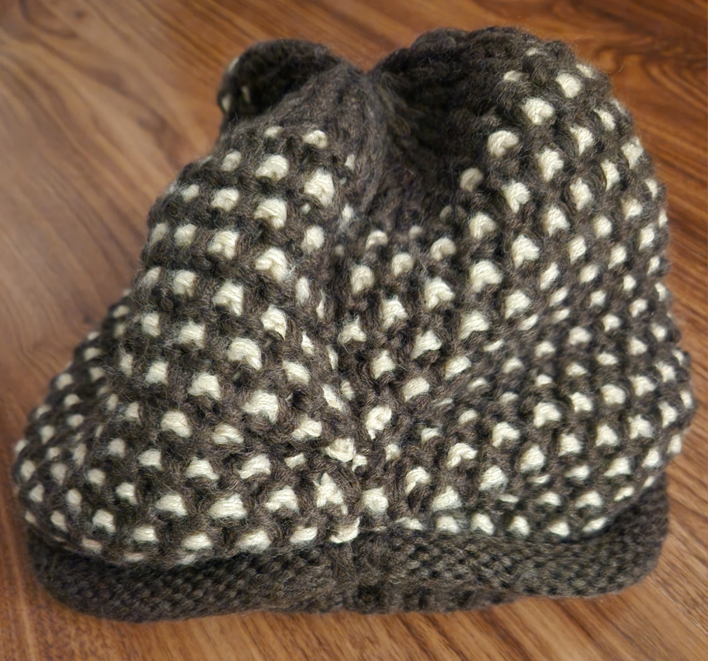 ⚽️ Brown Knit Beanie - photo 3