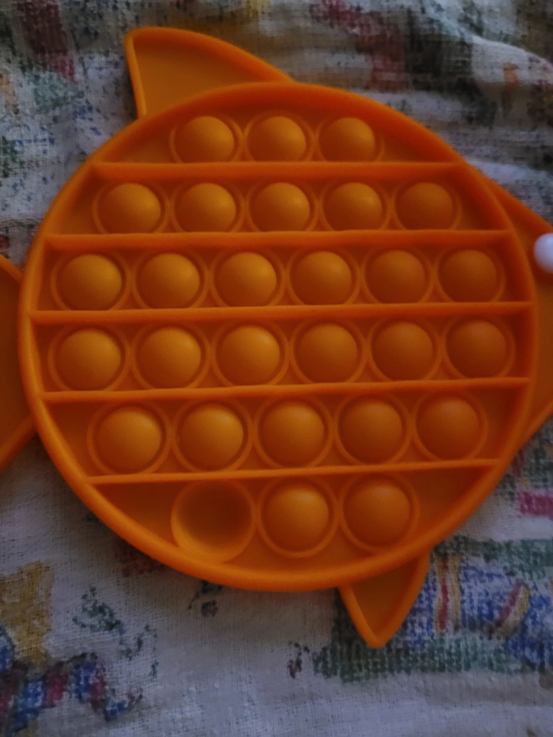 Gold fish fidget pop it toy