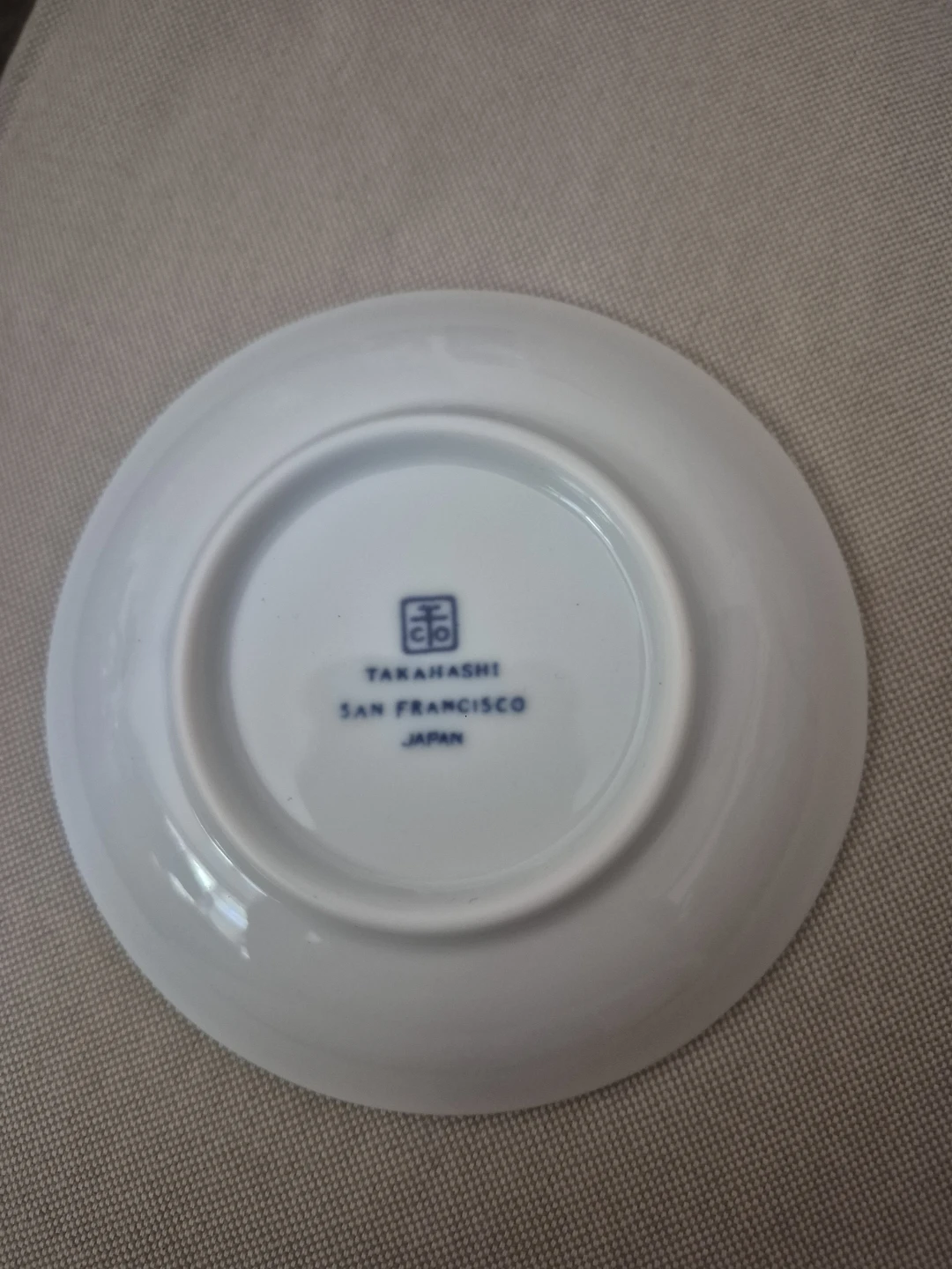 Takahashi San Francisco Blue & White Floral Plate⚽️ - photo 2
