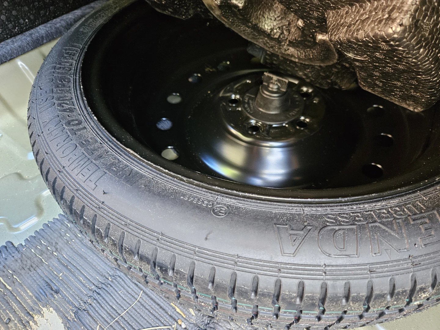 NEW 10th gen civic spare tire.  5 x 114.3