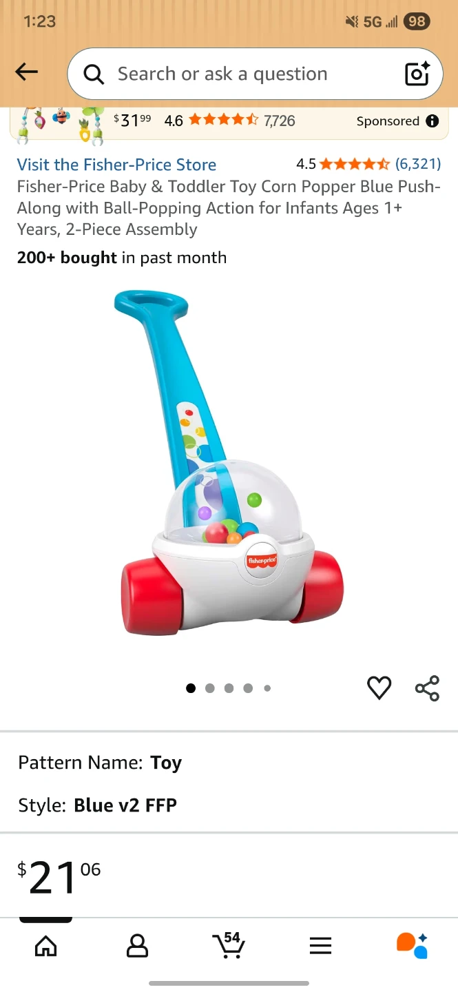 Fisher price corn poper - photo 2