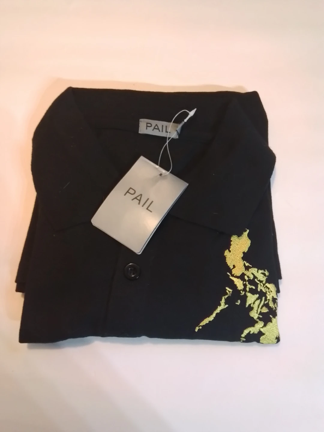 PAIL Black Dri-FIT Polo Shirt
