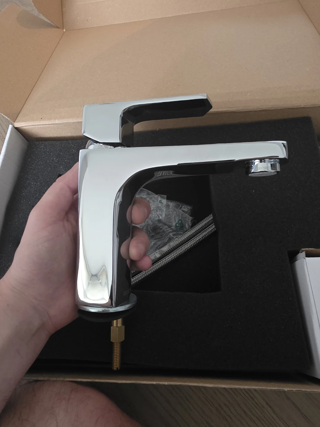 Aspen Single Lever Wash Basin Mixer - Chrome - photo 5