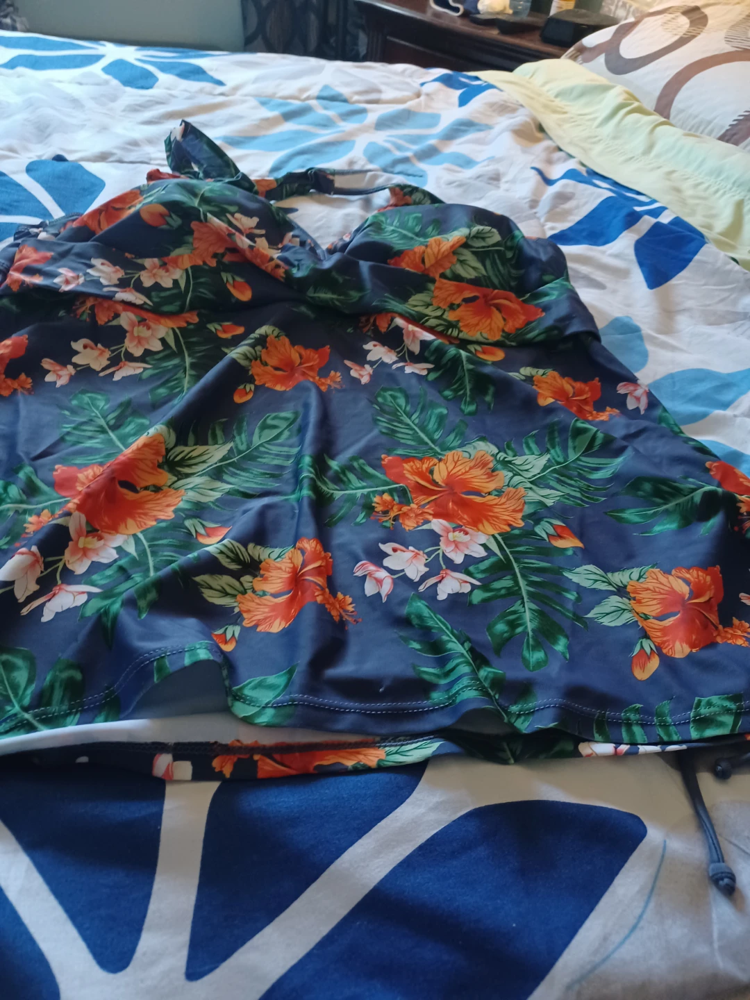 Floral Tankini Swimsuit