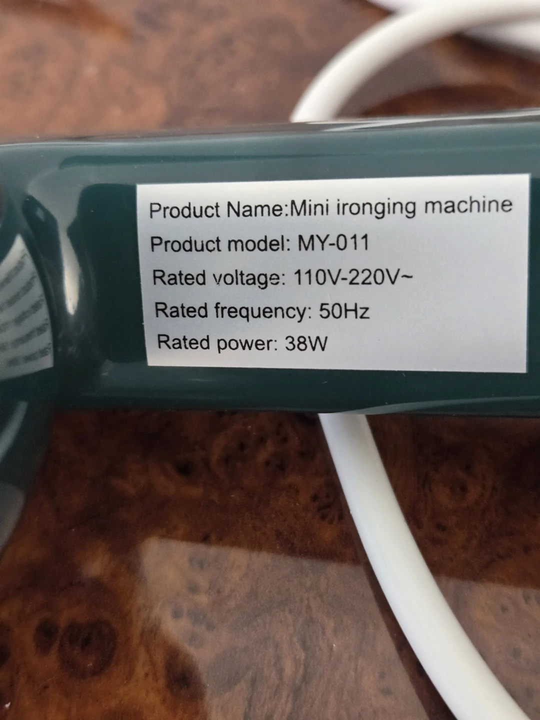 Portable Mini Steam Iron ⚽ - photo 4