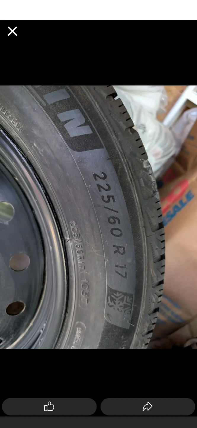 4 Michelin X-Ice Winter Tires
