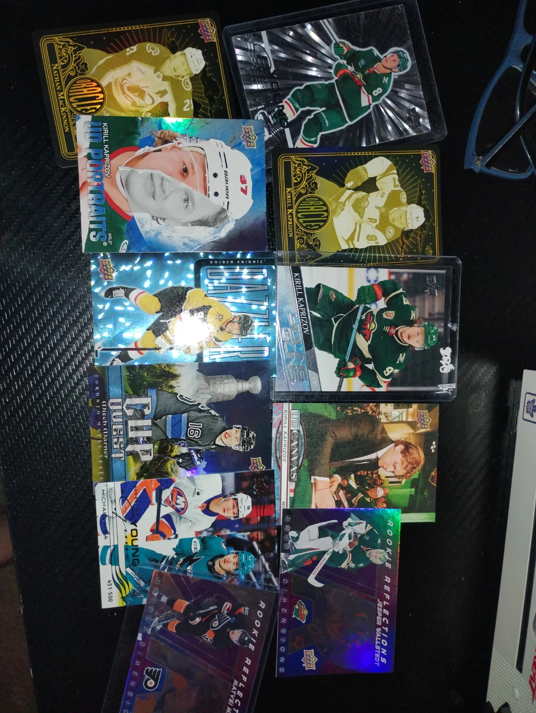 Collection of Hockey Trading Cards