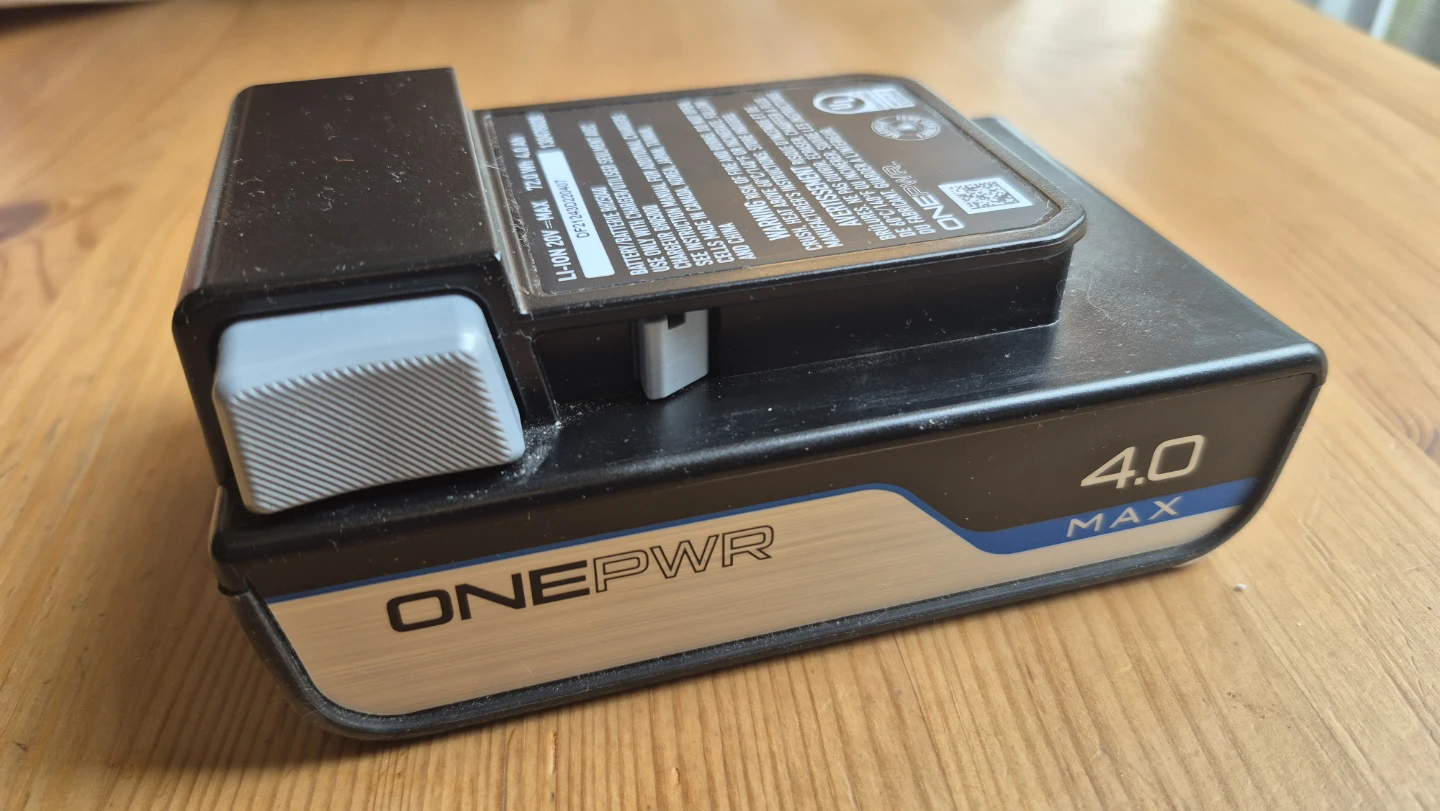 ONE+PWR 20V MAX 4.0 Ah Lithium-Ion Battery with Charger - photo 4