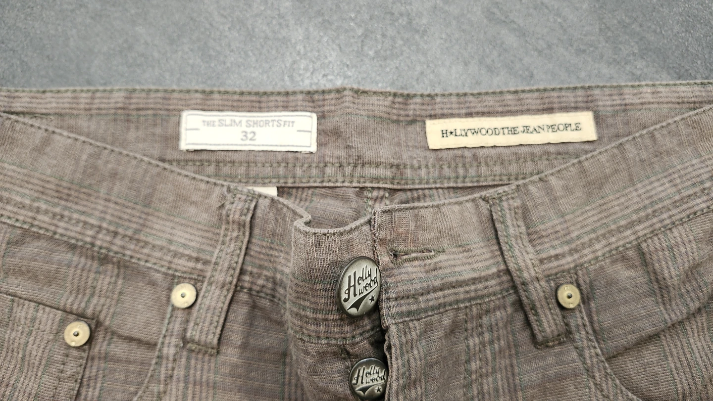 Brand New Hollywood the Jean People Slim Fit Shorts Size 32 - photo 2
