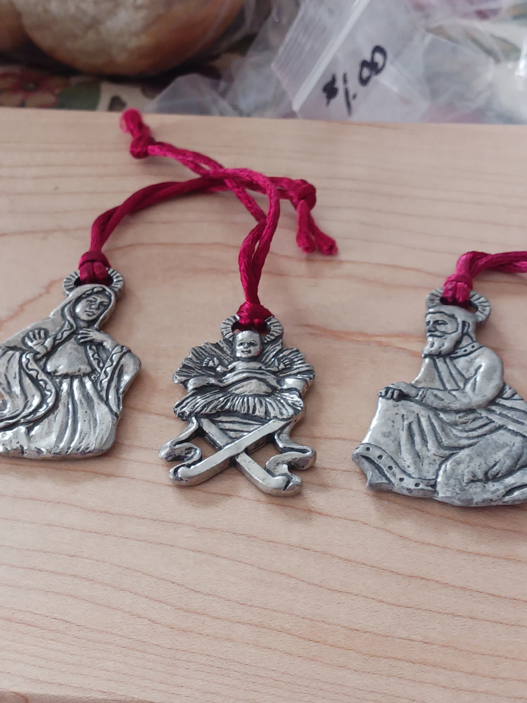 Nativity Scene Ornaments Set