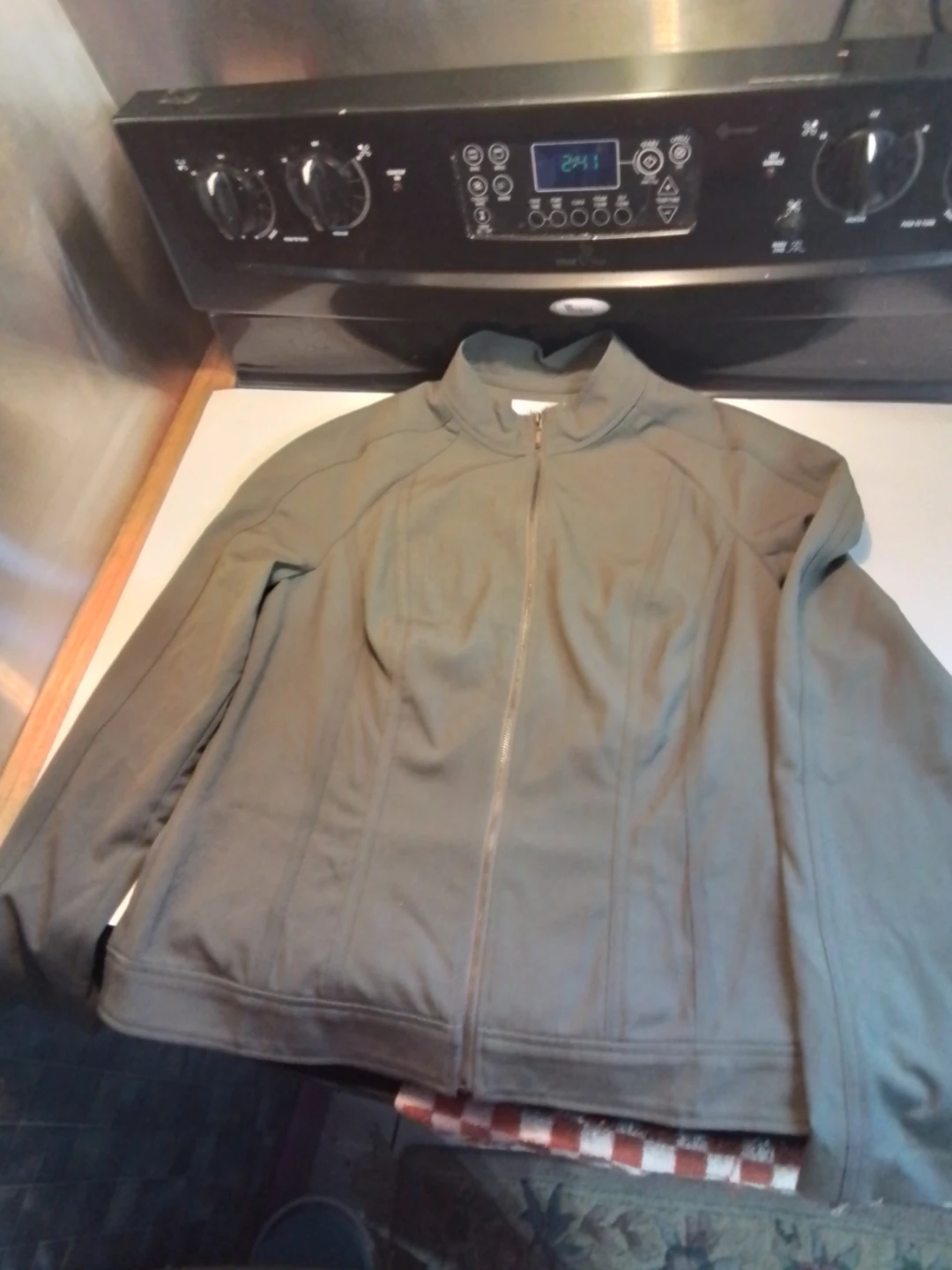 Calvin Klein Green Full Zip Jacket - photo 2