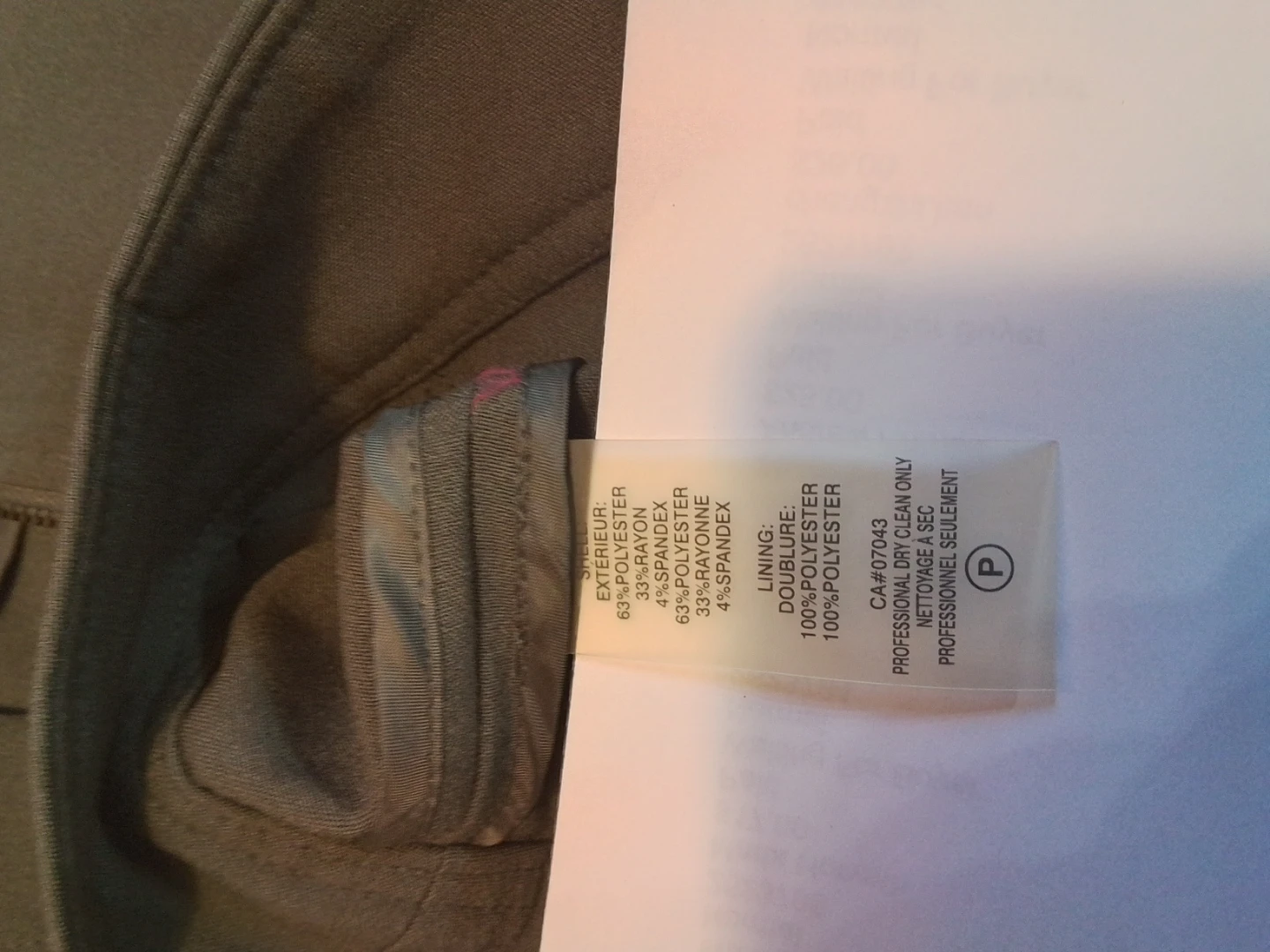 Calvin Klein Green Full Zip Jacket - photo 4