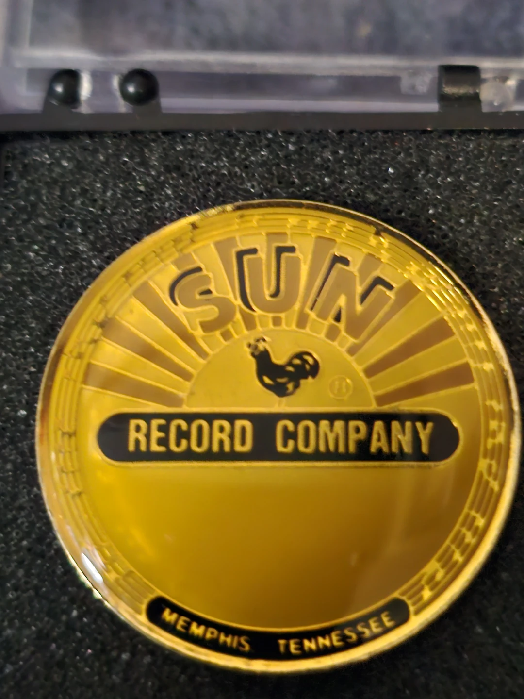 Sun Record Company Lapel Pin Memphis Tennessee