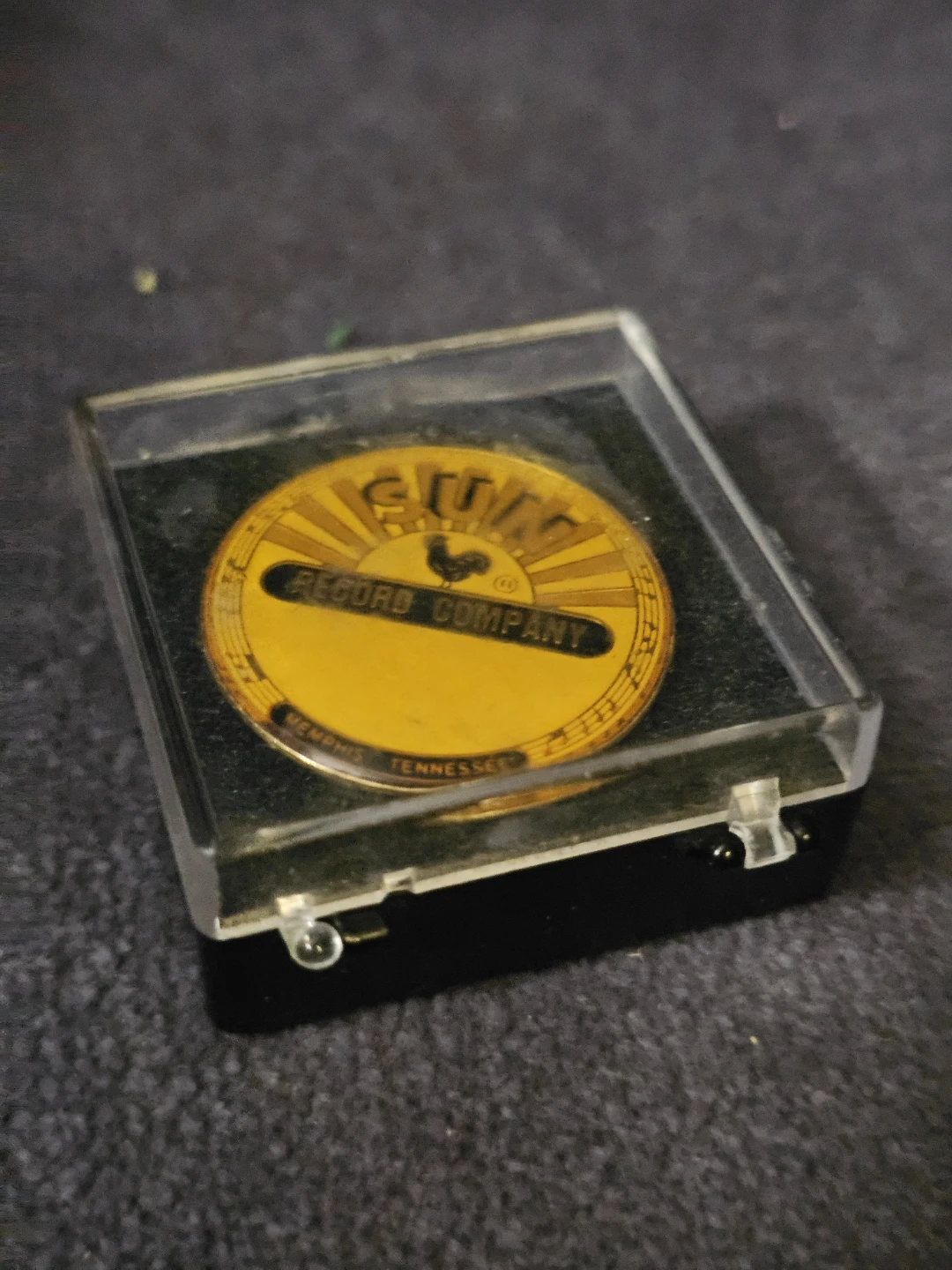 Sun Record Company Lapel Pin Memphis Tennessee - photo 3