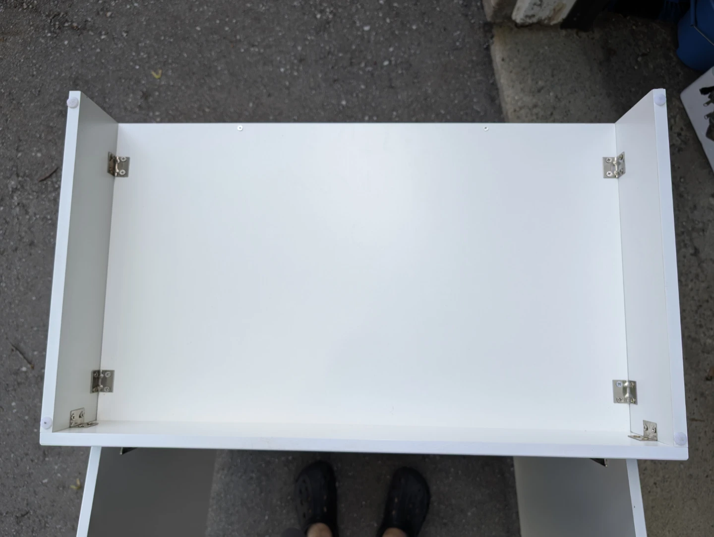 White Bathroom Vanity Cabinet - photo 4