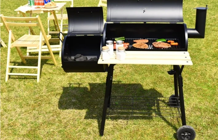 Offset Smoker BBQ Grill