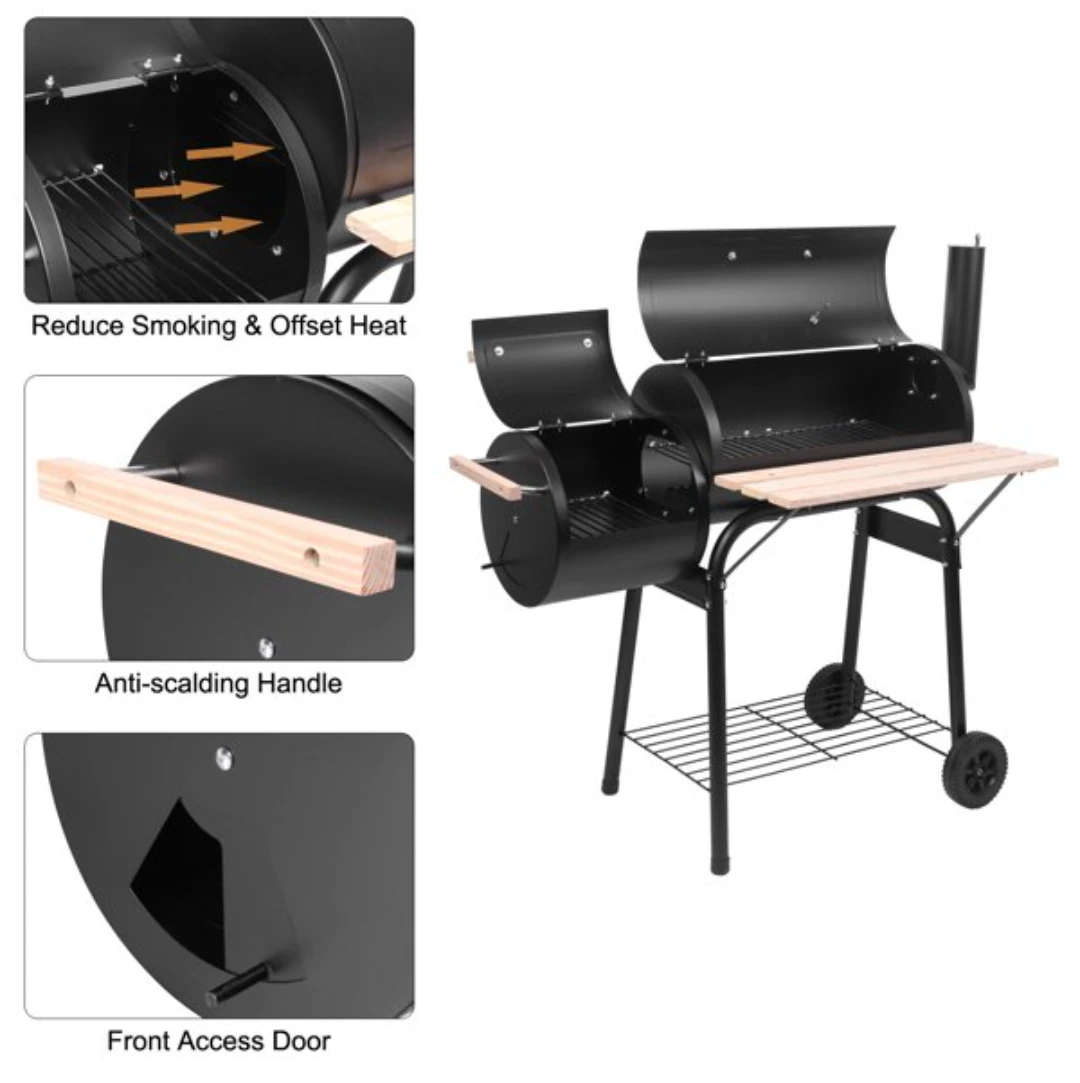 Offset Smoker BBQ Grill - photo 3