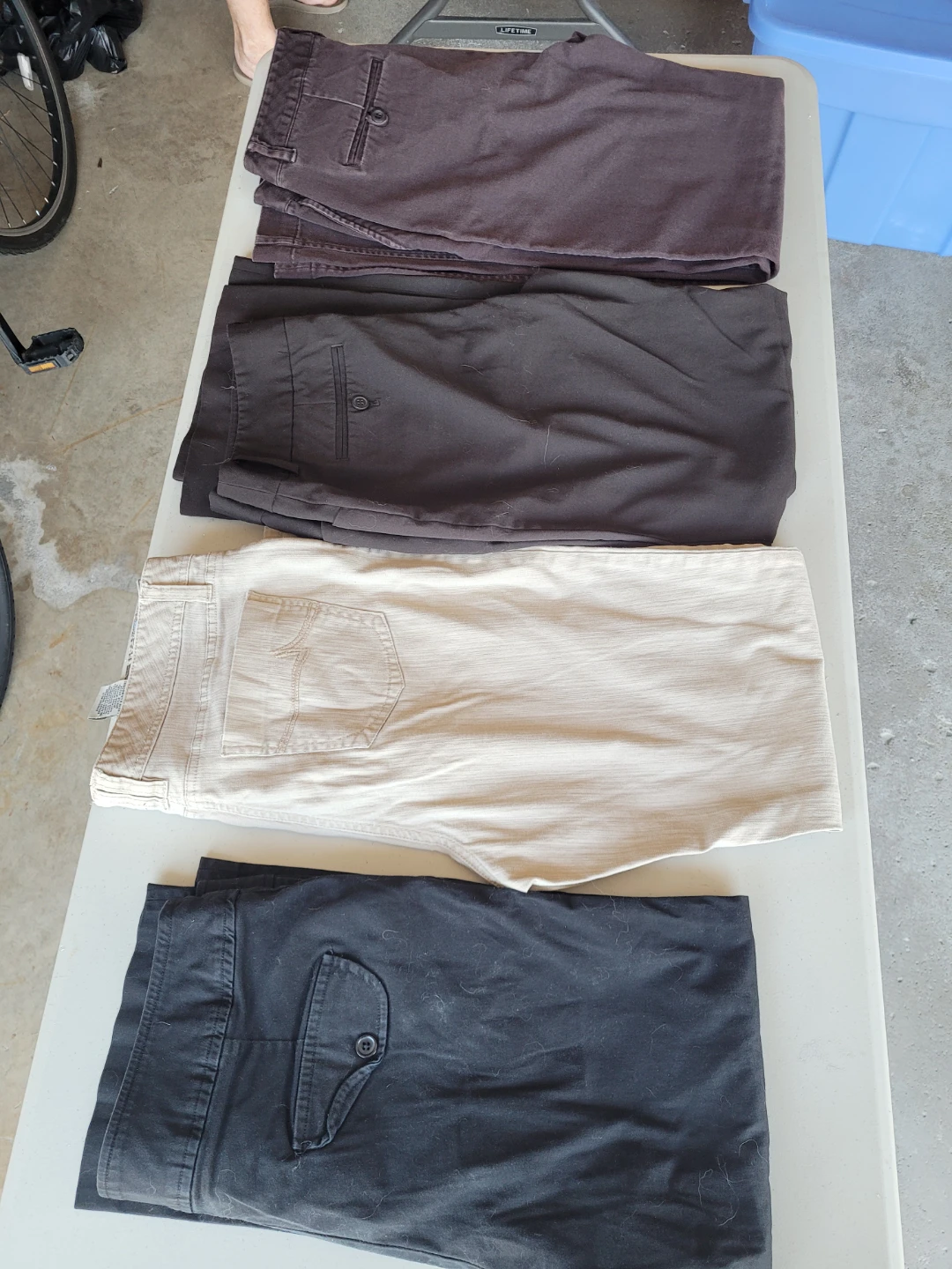 Four Pairs of Women's Pants all size 12