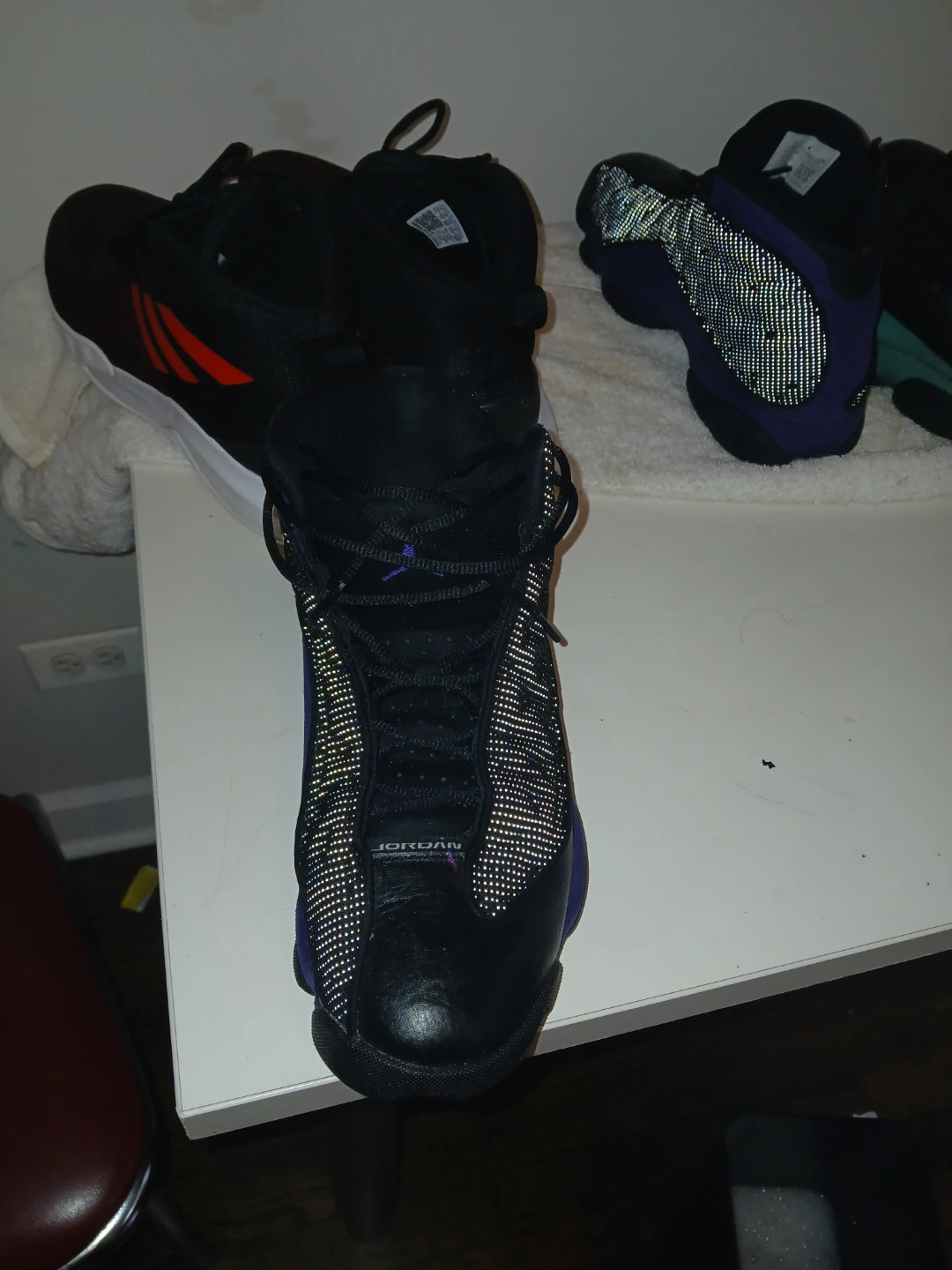Jordan 13 court purple size 10 - photo 4