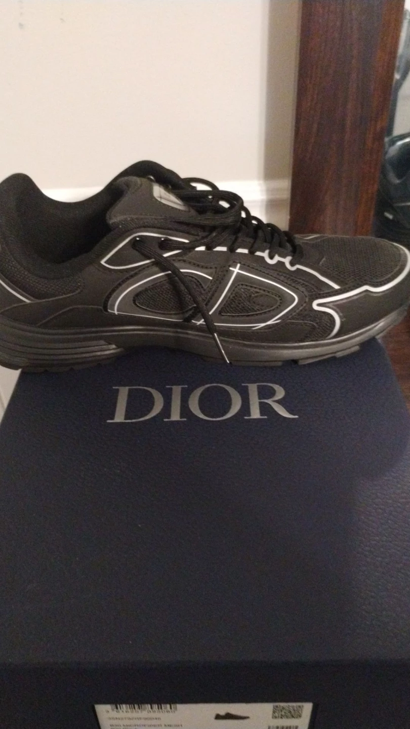 Dior B30 Black Sneakers - photo 5