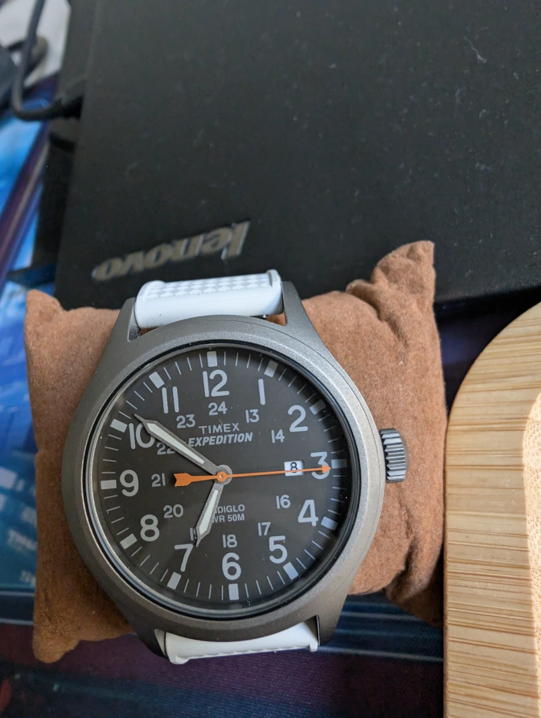 Timex Expedition Watch with White Strap - photo 5