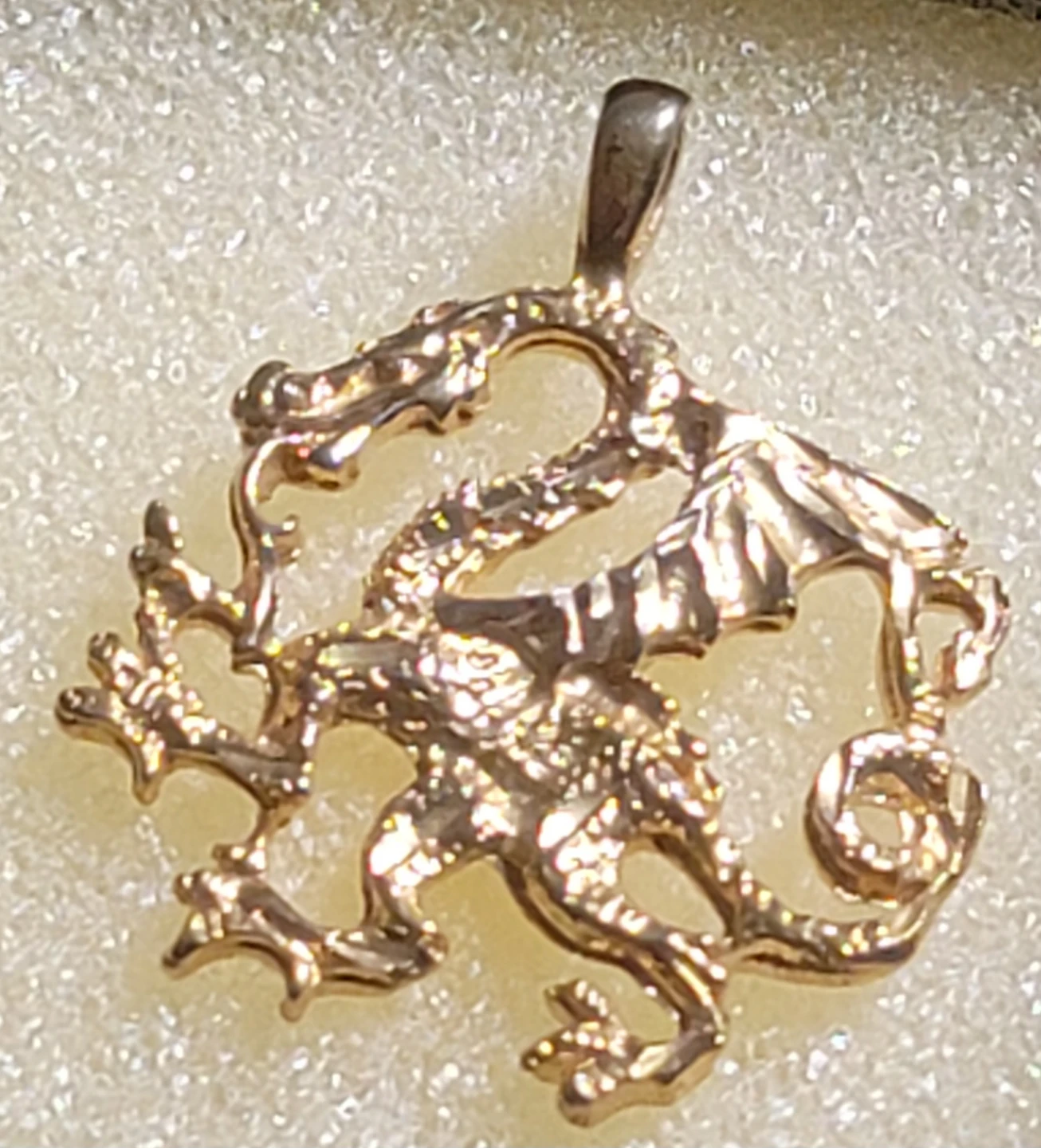 Gold Tone Dragon Pendant - photo 5