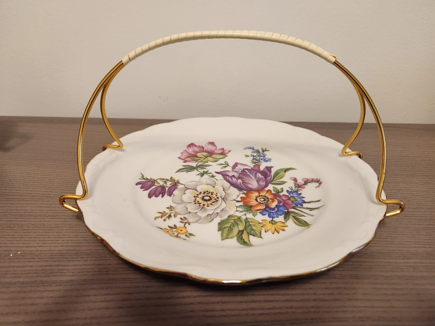 Gloria Fine Porcelain Bavaria Handwork Bayreuth Cake Stand - photo 2