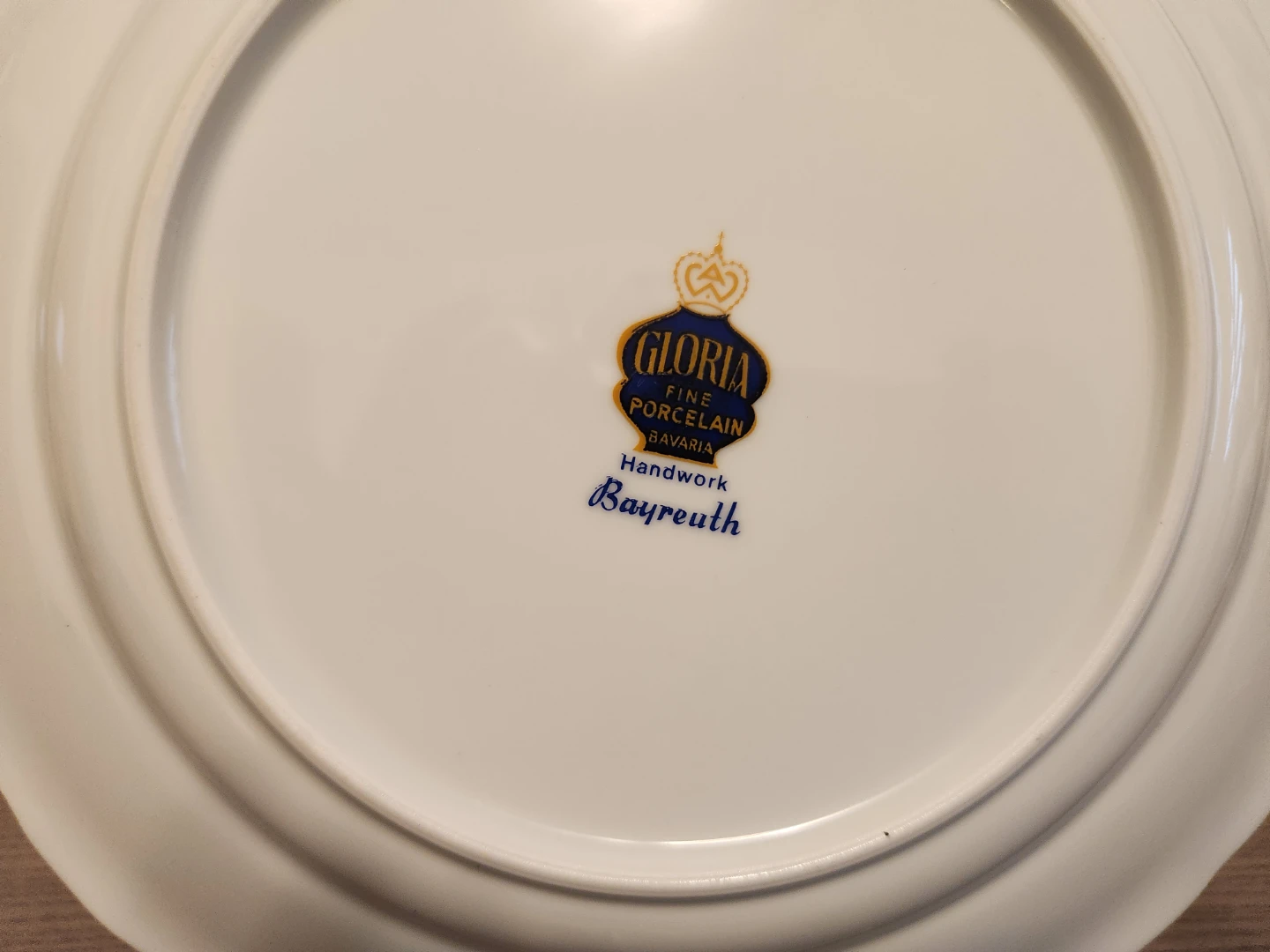 Gloria Fine Porcelain Bavaria Handwork Bayreuth Cake Stand - photo 3