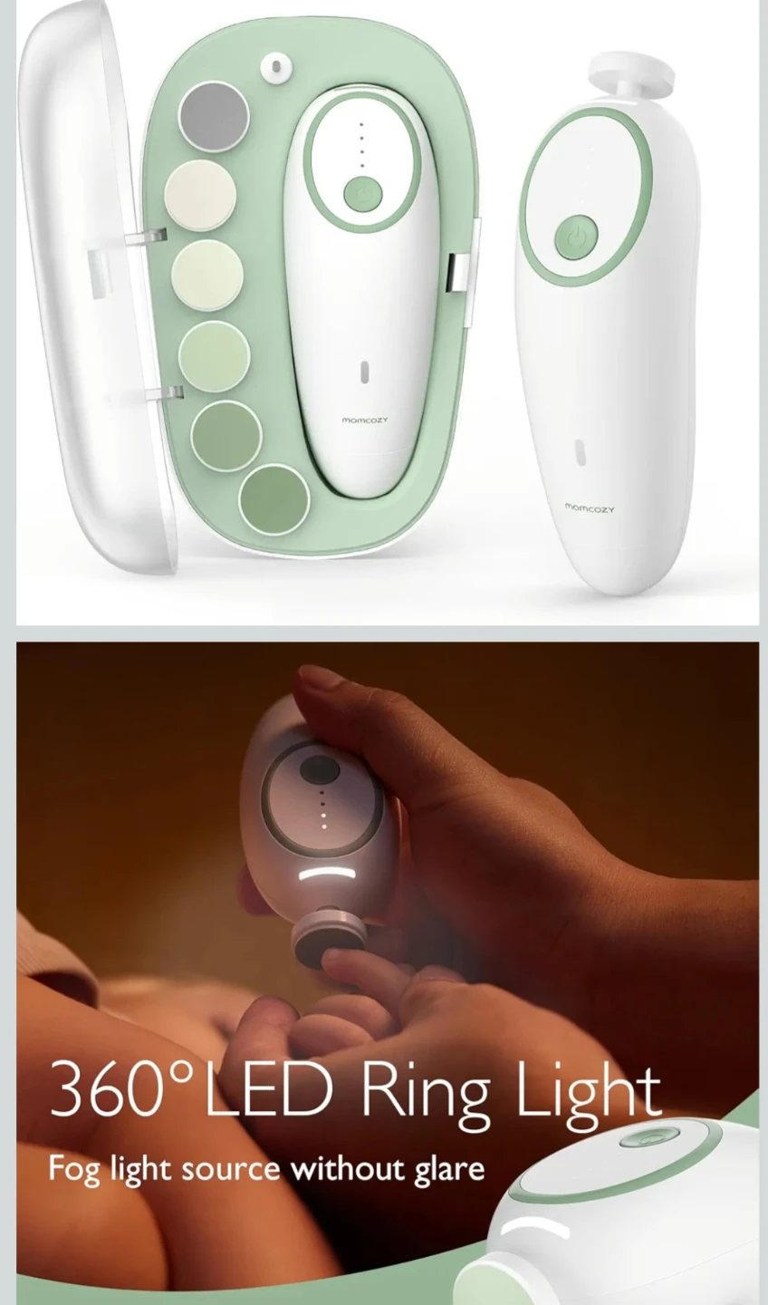 Momcozy Electric Baby Nail File NC02