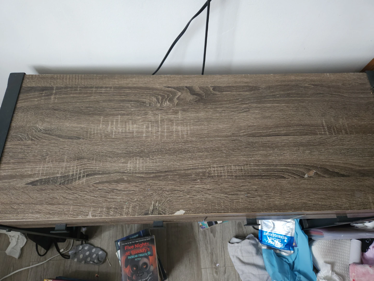 🌸 Rustic Wood Computer Desk with Storage Drawers(NEED GONE) - photo 2