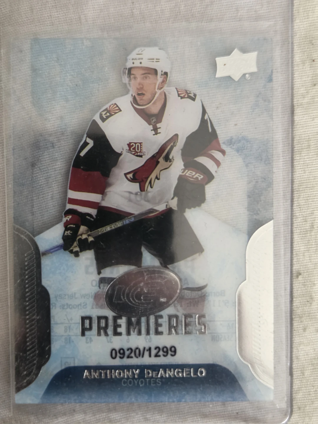 Anthony DeAngelo 2016-17 Upper Deck Ice Hockey Card