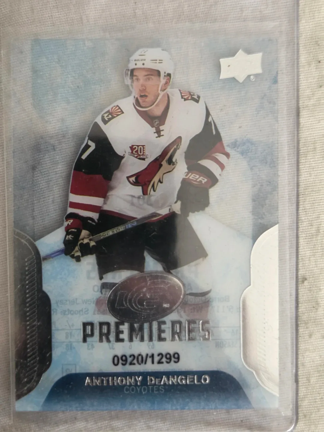 Anthony DeAngelo 2016-17 Upper Deck Ice Hockey Card