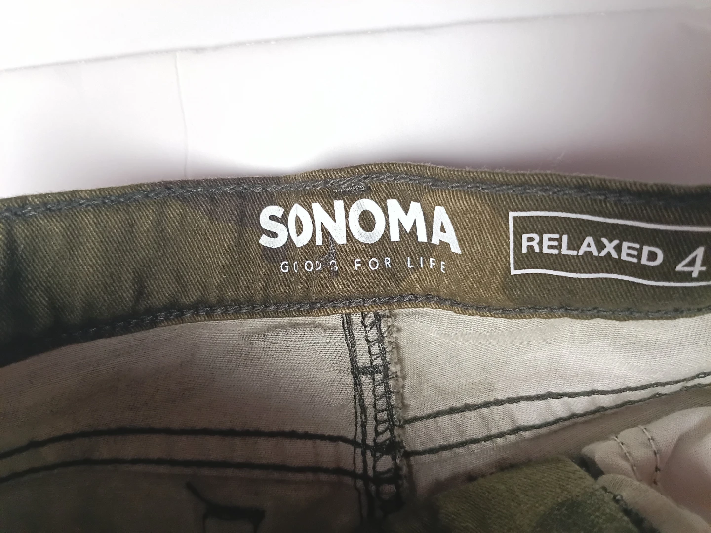Sonoma Boys Relaxed Fit Camo Pants Size 4 Husky - photo 4