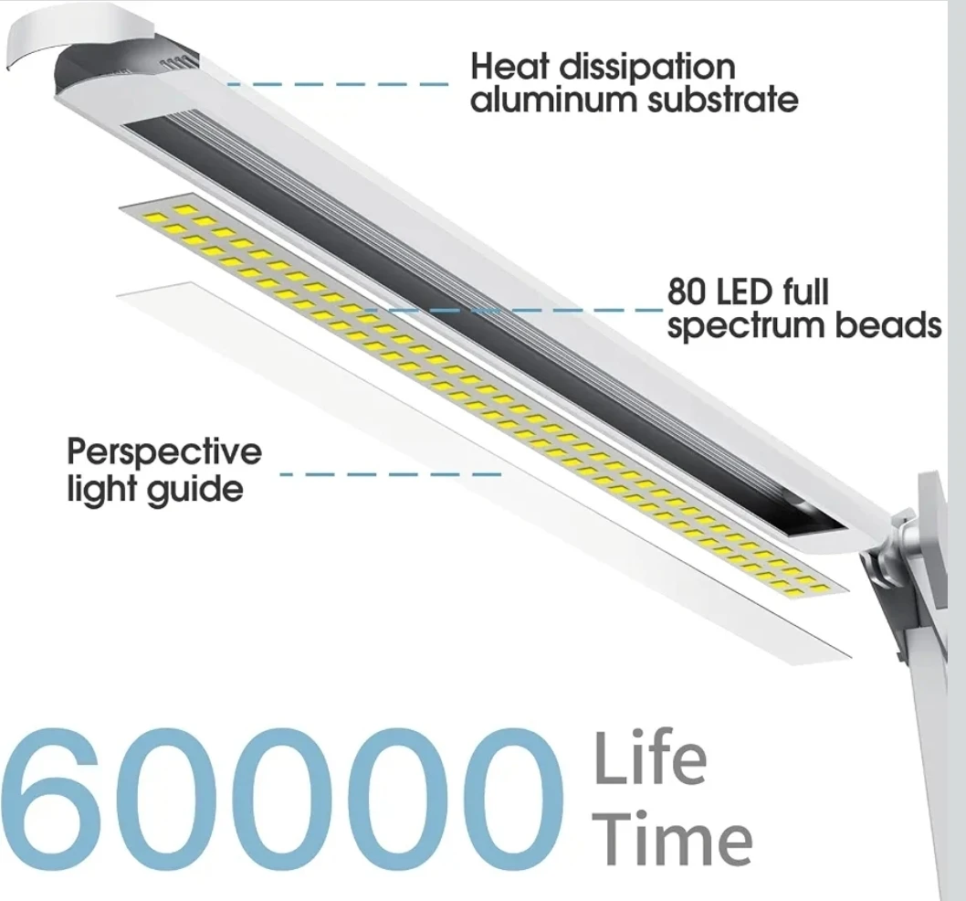 LED Desk Lamp - Dimmable Architect Lamp - photo 3