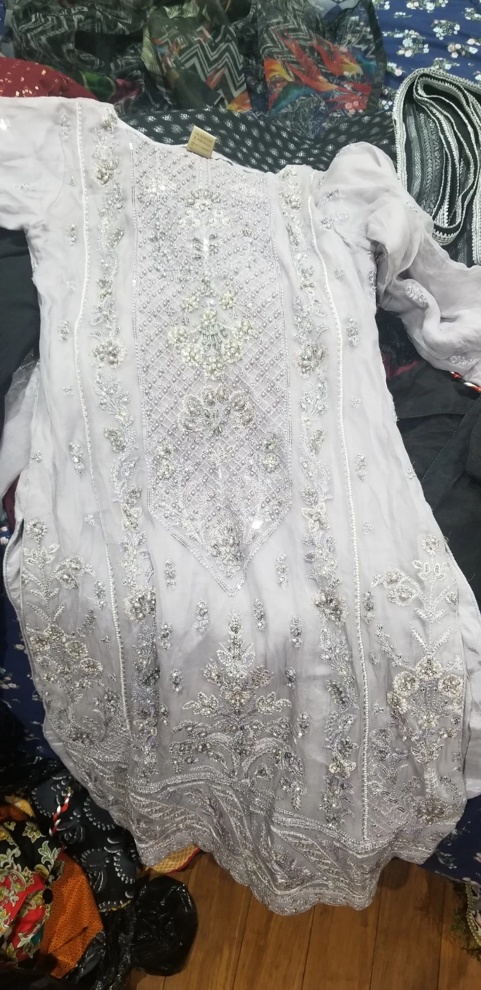Embellished Kameez with salwar