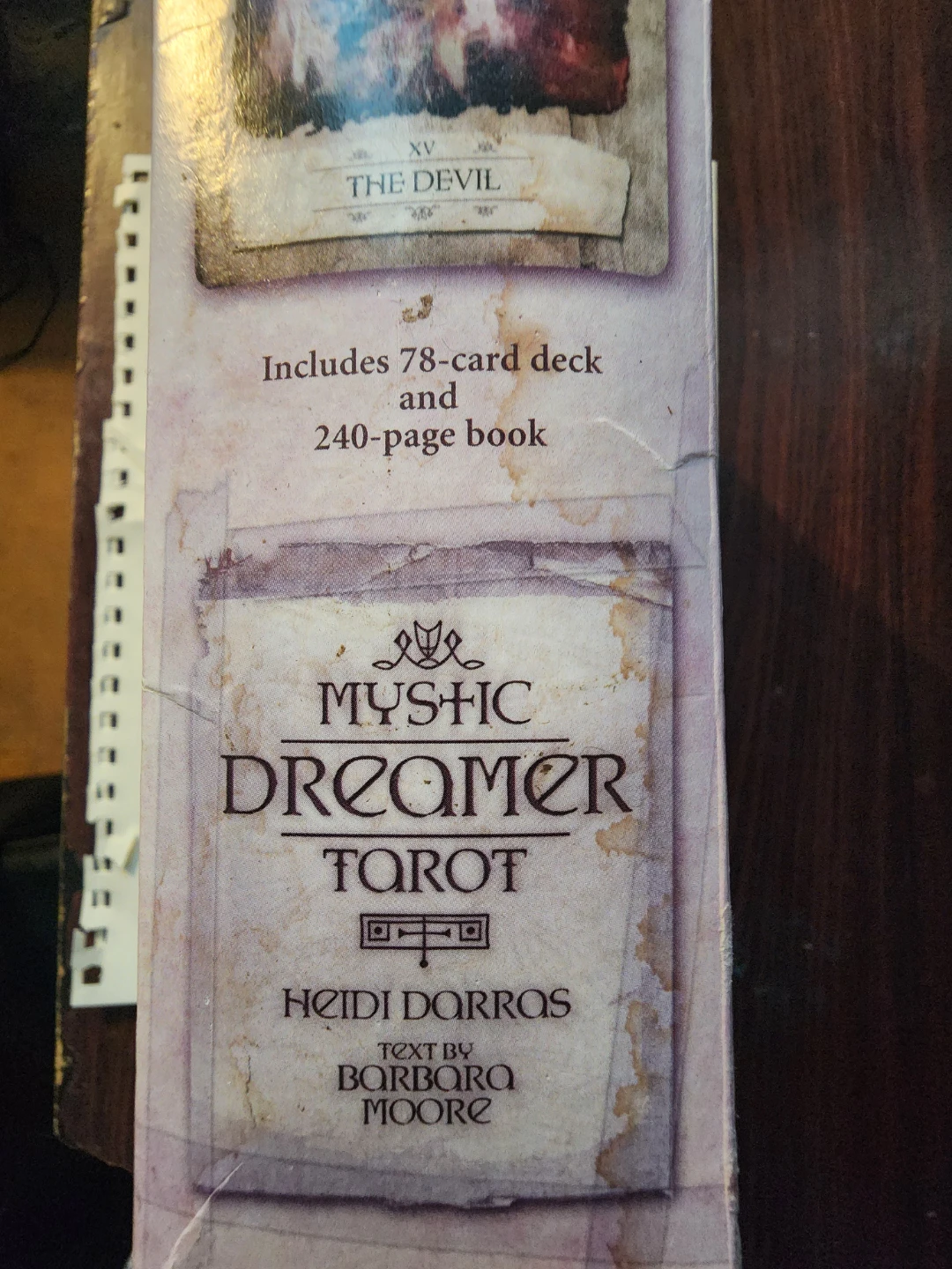 Mystic Dreamer Tarot Deck and Book Set