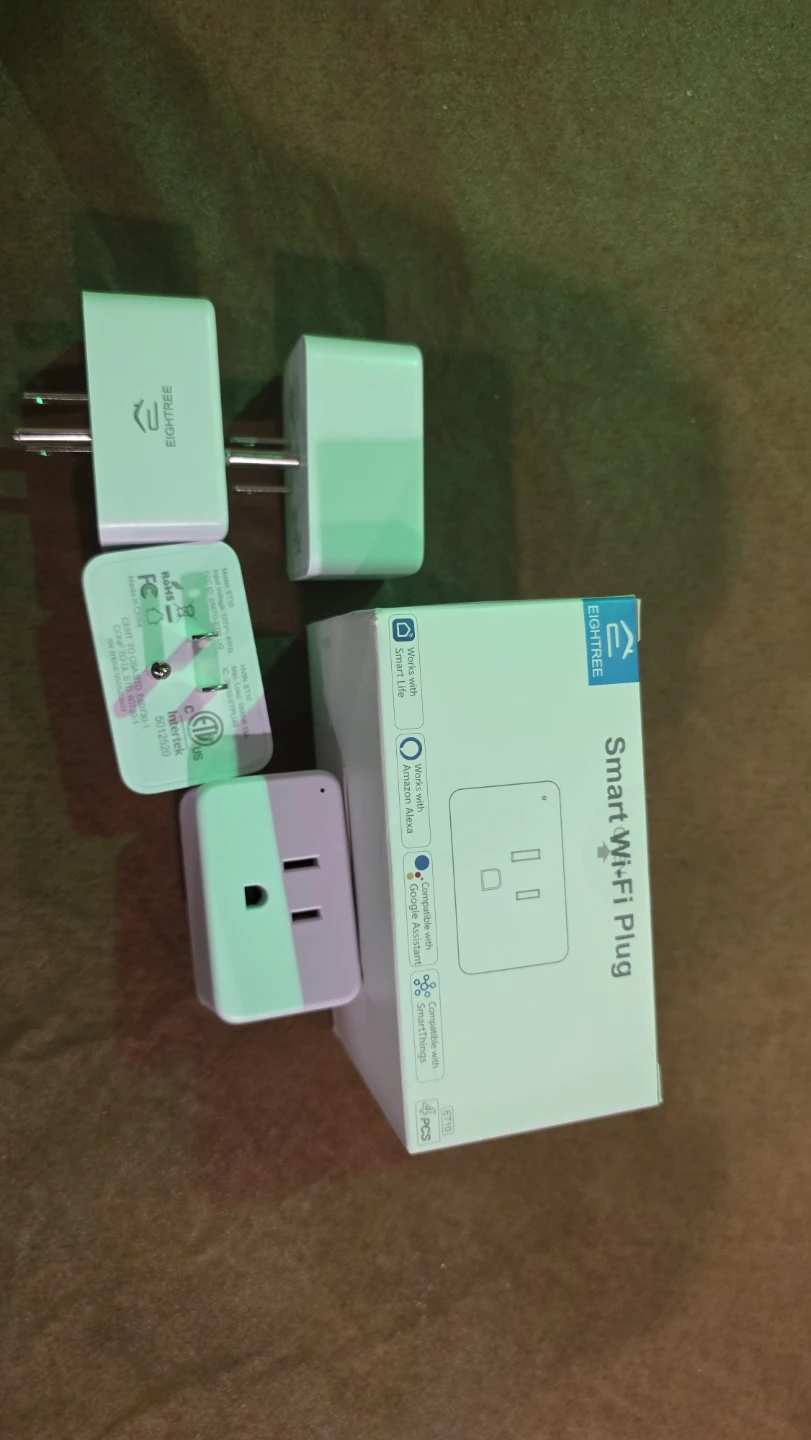 EIGHTREE Smart Wi-Fi Plugs (8 Pcs)