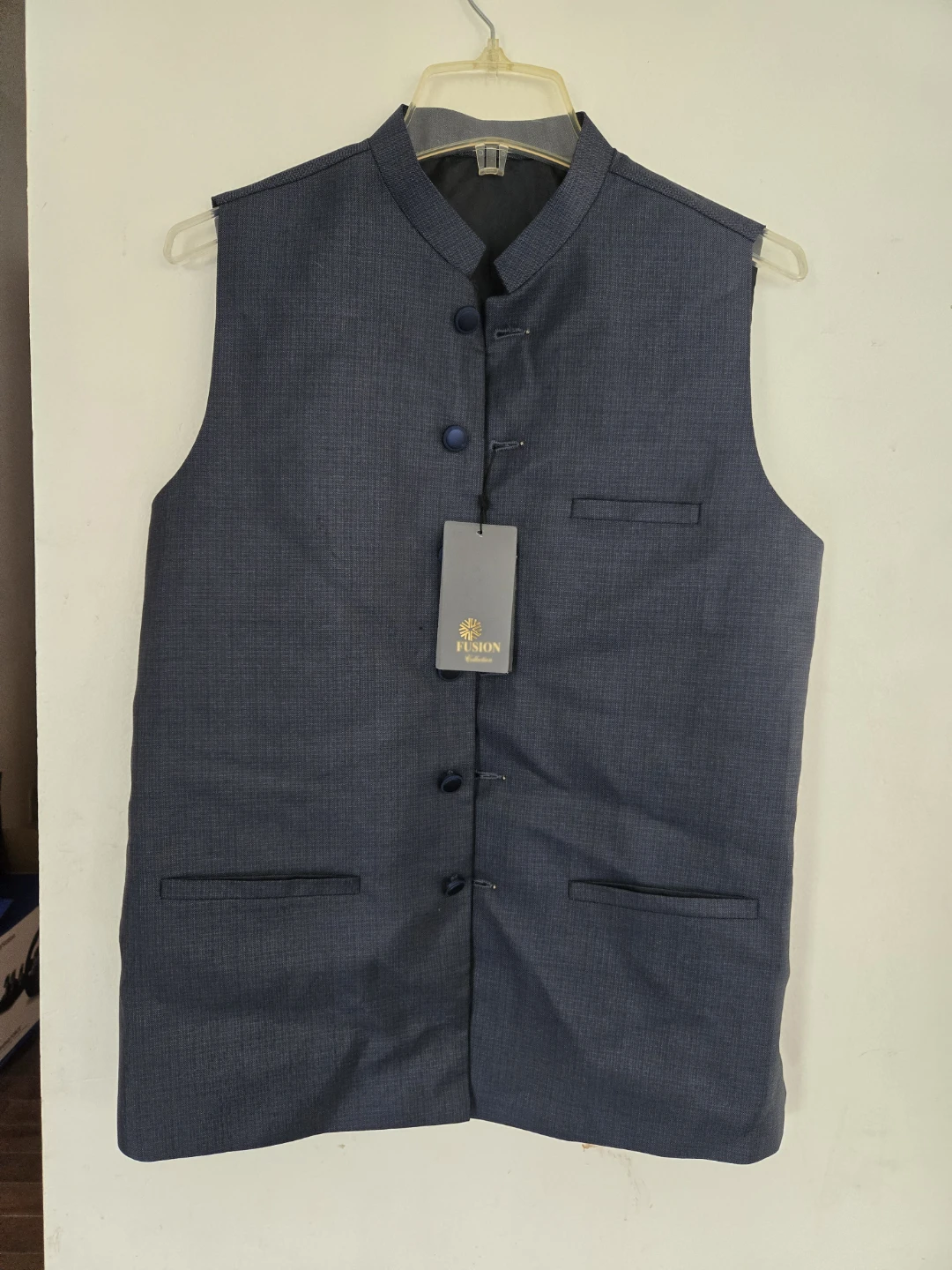 India Nehru Jacket Vest small