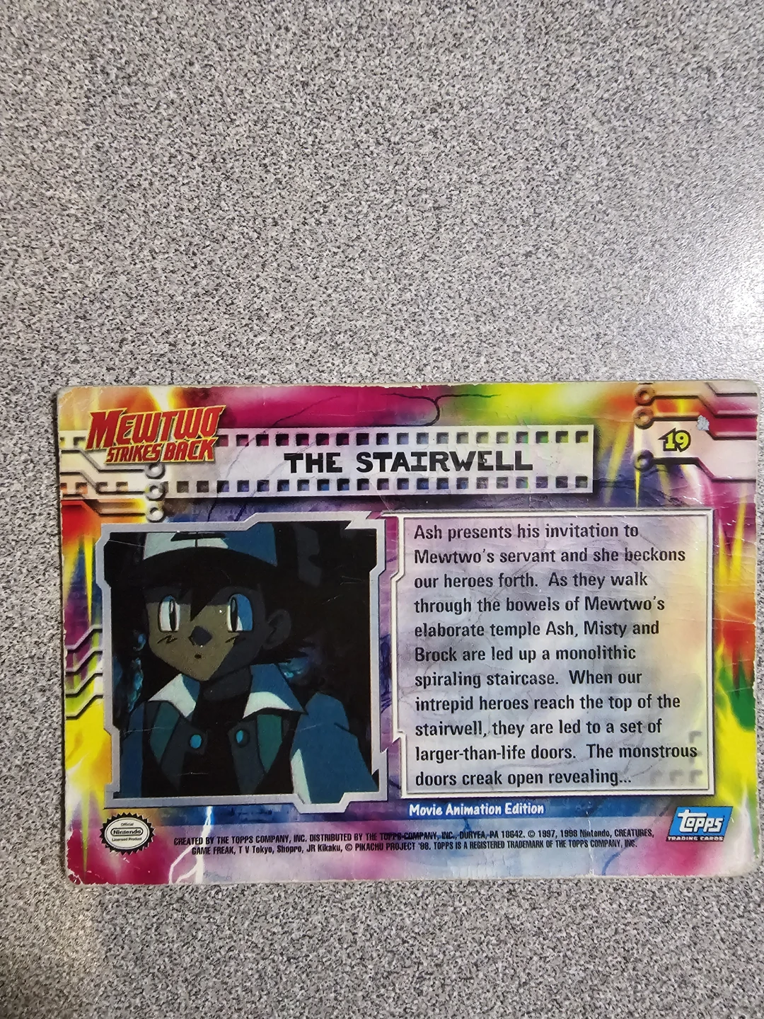 Pokemon Mewtwo Strikes Back Trading Card - photo 2