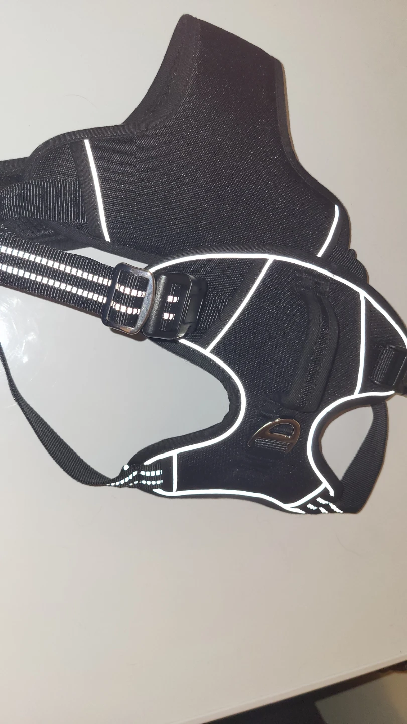 Funfox Black Dog Harness - Size XL - photo 2