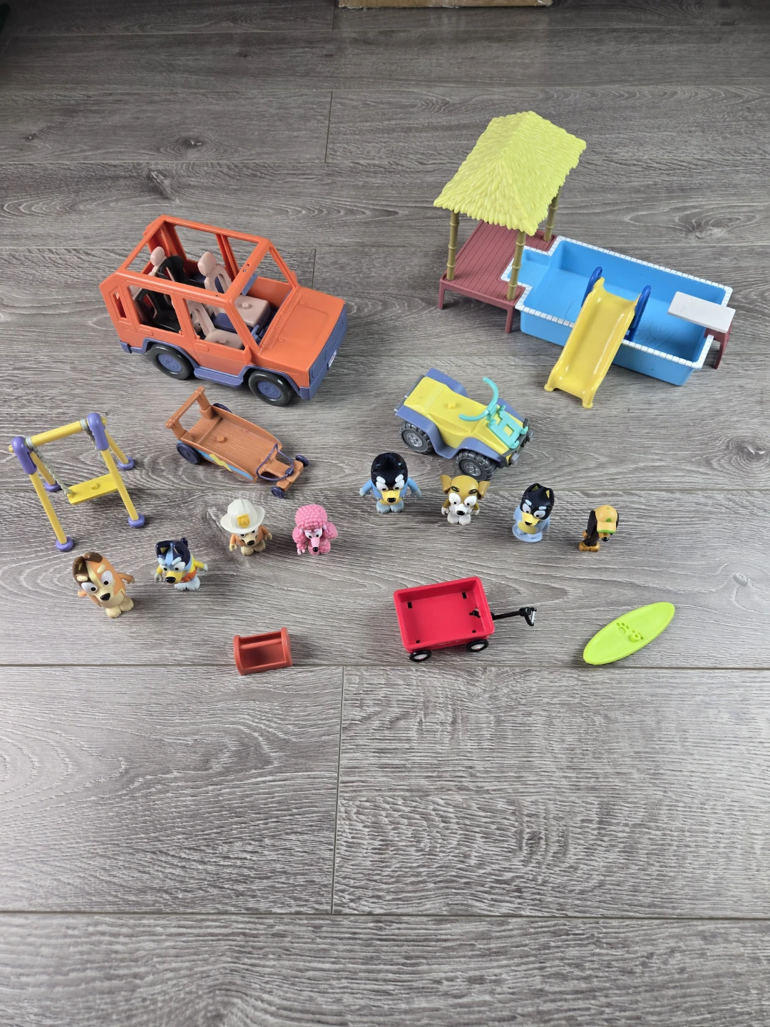 Bluey toy lot